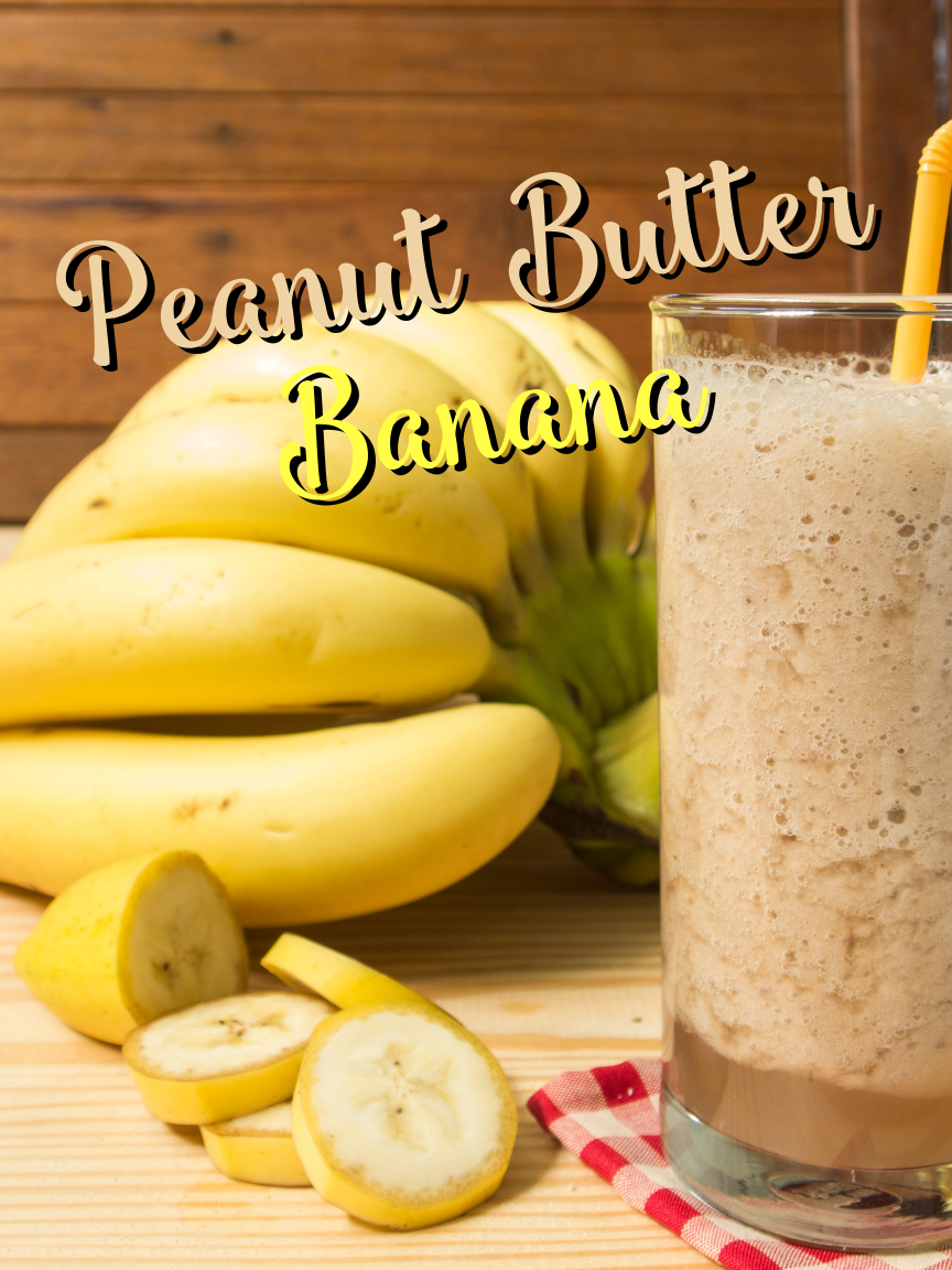 Smoothie Zone Menu - Peanut-Butter-Banana